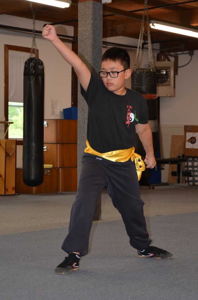 Lil' Dragon Gung Li CHuan Drills Test.